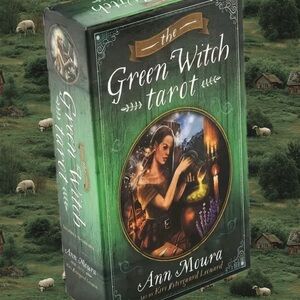 New! Green Witch Whimsical Tarot Card Deck